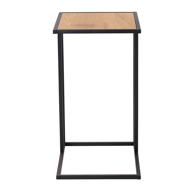 BRADFORD Laptop Table - Natural & Black(Bradford Laptop Table Oak) 6 BRADFORD Laptop Table - Natural & Black(Bradford Laptop Table Oak) - Image 4