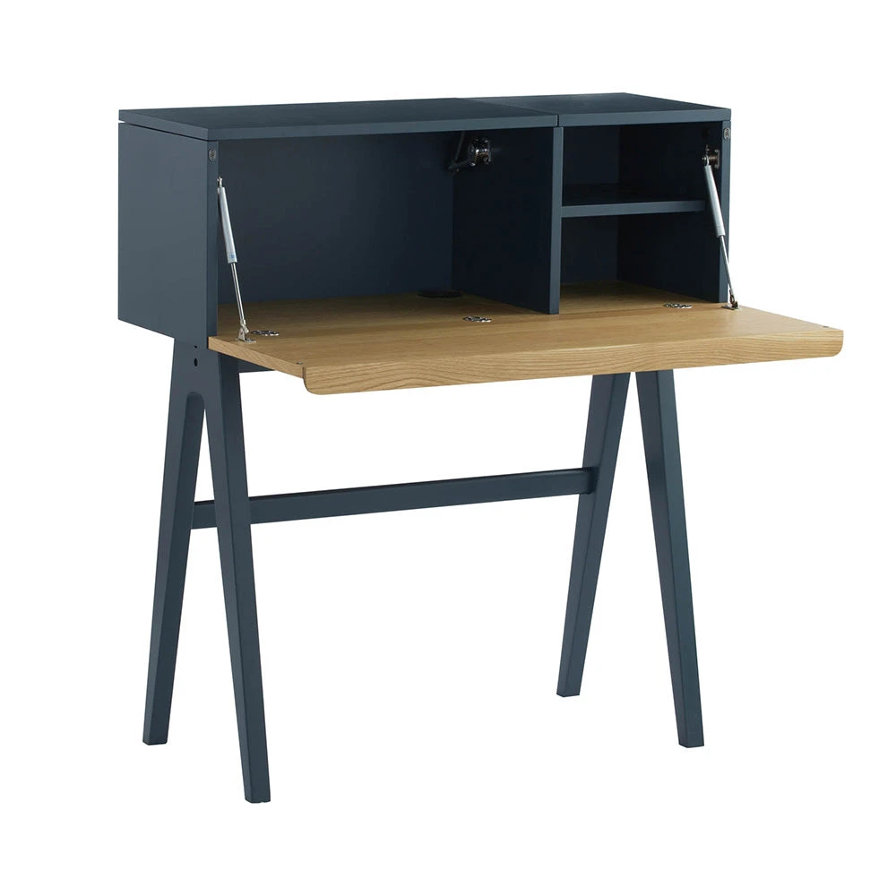 VALEN Study Desk 96cm - Blue Space & Oak(Valen Study Desk 96cm Blue Space Oak) 3 VALEN Study Desk 96cm - Blue Space & Oak(Valen Study Desk 96cm Blue Space Oak)