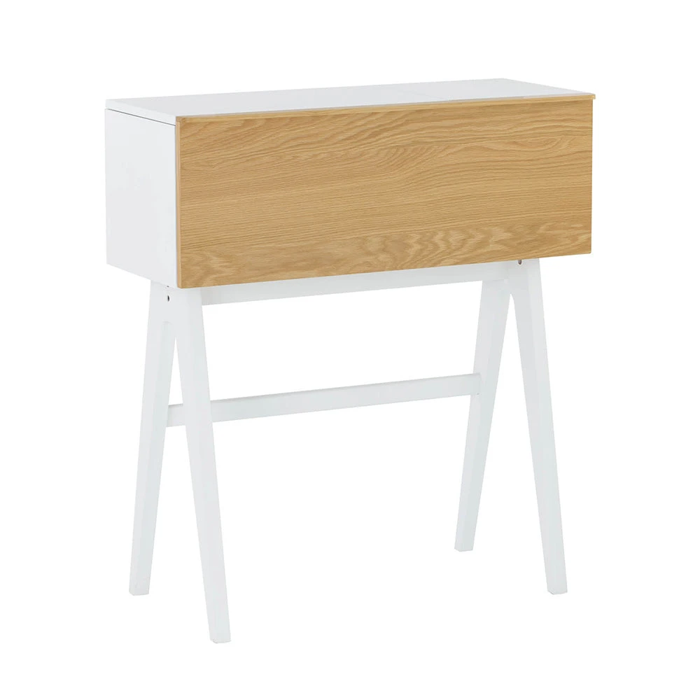 VALEN Study Desk 96cm - White & Oak(Valen Study Desk 96cm White Oak) 6 VALEN Study Desk 96cm - White & Oak(Valen Study Desk 96cm White Oak) - Image 4