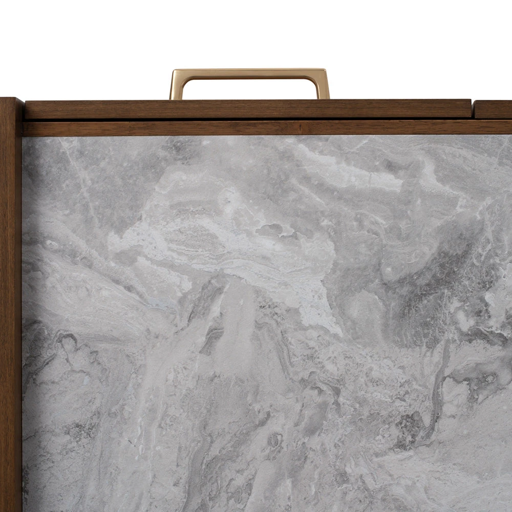 BREDA Study Desk 110cm - Walnut(Breda Study Desk 110cm Walnut) 7 BREDA Study Desk 110cm - Walnut(Breda Study Desk 110cm Walnut) - Image 5