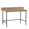 DOVER Study Desk 120cm - Natural & Black(Merton Study Desk 120cm Natural Black) 1 DOVER Study Desk 120cm - Natural & Black(Merton Study Desk 120cm Natural Black) -Modern Furniture 124018 800