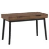 MALTON Study Desk 120cm - Black & Walnut(Malton Study Desk 120cm Black Walnut) -Modern Furniture 124024 1000