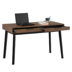 MALTON Study Desk 120cm - Black & Walnut(Malton Study Desk 120cm Black Walnut) -Modern Furniture 124024 3 1000