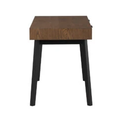 MALTON Study Desk 120cm - Black & Walnut(Malton Study Desk 120cm Black Walnut) -Modern Furniture 124024 B 1000