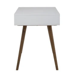 BLANCO Study Desk 120cm - White & Walnut(Blanco Study Desk 120cm White Walnut) -Modern Furniture 124029 B 1000
