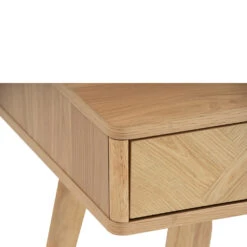 LOFTUS Study Desk 120cm - Oak(Loftus Study Desk Solid Acacia Wood 140cm Herringbone) -Modern Furniture 124065 D2 1000