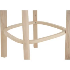 LOWEN Bar Stool - Cream White(Lowen Counter Chair Oak White) -Modern Furniture 125