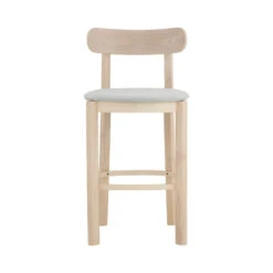 LOWEN Bar Stool - Light Grey(Lowen Counter Chair Light Grey) -Modern Furniture 128