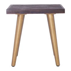 SIVAN Side Table 50x50cm Acacia Solid Wood - Brown(Sivan Side Table 50x50cm Acacia Solid Wood Brown)