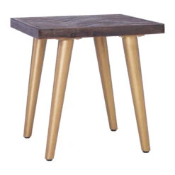 SIVAN Side Table 50x50cm Acacia Solid Wood - Brown(Sivan Side Table 50x50cm Acacia Solid Wood Brown) -Modern Furniture 131030 copy