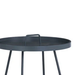 JAXI Round Coffee Table 40cm - Graphite Grey(Jaxi Round Coffee Table 40cm Graphite Grey) -Modern Furniture 131044 c 800