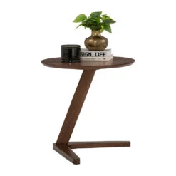 TRIS Side Table - Walnut(Copy Of Tris Side Table Walnut) -Modern Furniture 131116 1 1000