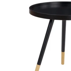 INNIS Side Table - Black(Innis Side Table In Black) -Modern Furniture 1319078 D2800