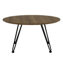 CORWIN Round Coffee Table 70cm - Walnut(Corwin Coffee Table 70cm Walnut) -Modern Furniture 132087 a 1000 9cc8fa65 6aa4 42b2 9b68 427d7aaeda2c