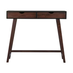 ARSENIO Console Table 90cm - Walnut & Black(Copy Of Arsenio Console Table 90cm Walnut Black) 17 ARSENIO Console Table 90cm - Walnut & Black(Copy Of Arsenio Console Table 90cm Walnut Black) -Modern Furniture 133094 A800