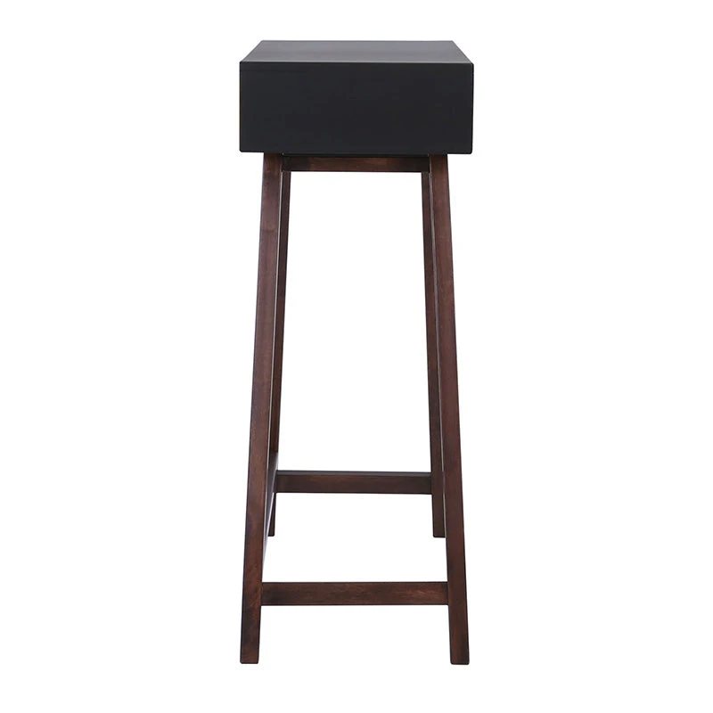 ARSENIO Console Table 90cm - Walnut & Black(Copy Of Arsenio Console Table 90cm Walnut Black) 5 ARSENIO Console Table 90cm - Walnut & Black(Copy Of Arsenio Console Table 90cm Walnut Black) - Image 3