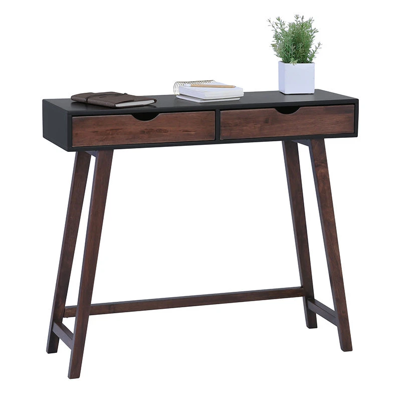 ARSENIO Console Table 90cm - Walnut & Black(Copy Of Arsenio Console Table 90cm Walnut Black) 10 ARSENIO Console Table 90cm - Walnut & Black(Copy Of Arsenio Console Table 90cm Walnut Black) - Image 8