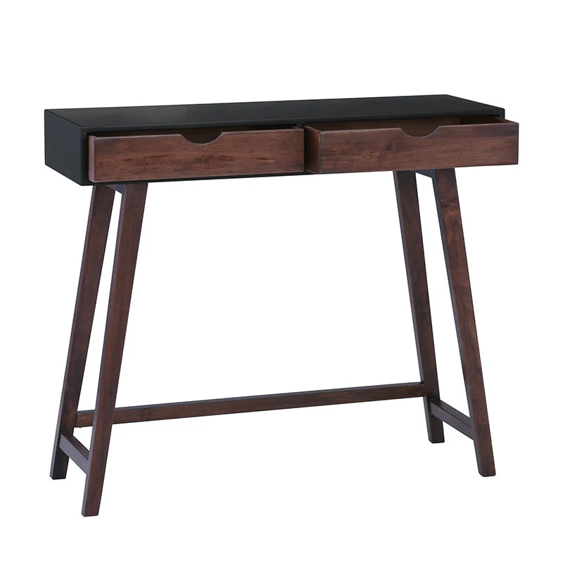 ARSENIO Console Table 90cm - Walnut & Black(Copy Of Arsenio Console Table 90cm Walnut Black) 11 ARSENIO Console Table 90cm - Walnut & Black(Copy Of Arsenio Console Table 90cm Walnut Black) - Image 9