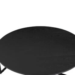 TURNER Round Coffee Table 100cm - Black(Turner Round Coffee Table 100cm Walnut) 19 TURNER Round Coffee Table 100cm - Black(Turner Round Coffee Table 100cm Walnut) -Modern Furniture 133098 T1 1000