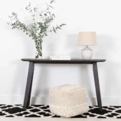 DABNEY Console Table 120cm - Acacia Wood(Dabney Console Table 120cm Anthracite Highland) -Modern Furniture 134031Lifestyle 2 800