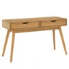 LAMAR Console Table With 2 Drawers 122cm - Natural(Lamar Console Table With 2 Drawers 122cm Natural) -Modern Furniture 134052 1000