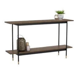 HAMILTON Console Table Solid Acacia Wood 140cm - Toffee(Hamilton Console Table 140cm Toffee) -Modern Furniture 134066 2 800