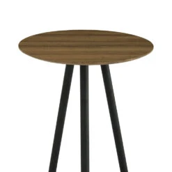 TAIJO Bar Table 60cm - Walnut & Black(Moxie Bar Table 60cm Walnut Black) -Modern Furniture 142007 d1 1000