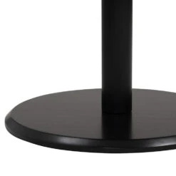 RUNDA Round Dining Table 70cm - Walnut & Black(Runda Round Dining Table 70cm Walnut Black) -Modern Furniture 142008 A3 1000