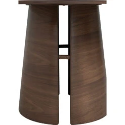 OKARA Round Dining Table 120cm - Walnut(Okara Round Dining Table 120cm Walnut 1) -Modern Furniture 144081 D6 1000
