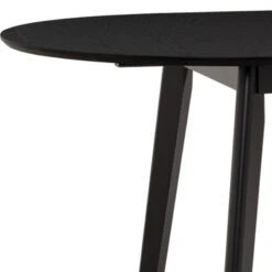 WERNER Extendable Dining Table 150-195cm - Black(Werner Extendable Dining Table 150cm Black) -Modern Furniture 146093CLOSEUPA