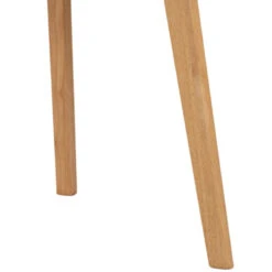 WERNER Extendable Dining Table 150-195cm- Natural & White(Werner Extendable Dining Table 150cm White) -Modern Furniture 146094closeupB