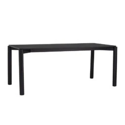 LONY Dining Table 180cm - Black(Lony Dining Table 180cm Black)
