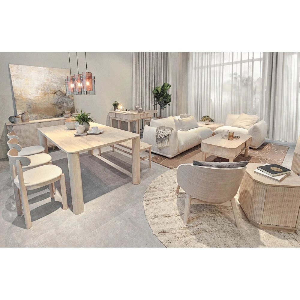 LOWEN Dining Chair - Cream White(Lowen Dining Chair Cream White) 16 LOWEN Dining Chair - Cream White(Lowen Dining Chair Cream White) - Image 14