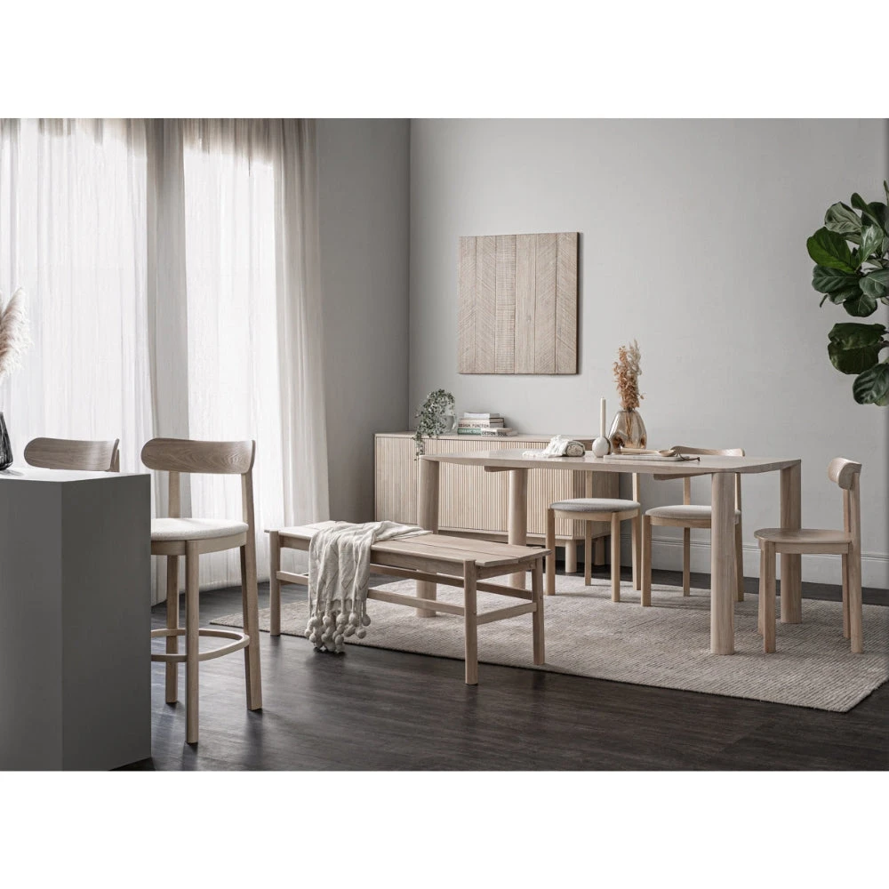 LOWEN Dining Chair - Cream White(Lowen Dining Chair Cream White) 4 LOWEN Dining Chair - Cream White(Lowen Dining Chair Cream White) - Image 2