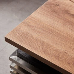 PHOENIX Executive Desk With Right Return 2.2M - Warm Oak & Black(Phoenix Executive Desk With Right Return 2 2m Mahogany Black) -Modern Furniture 202110221125 800 33e904cb bf4f 4db5 837f 5a13c43cab4a