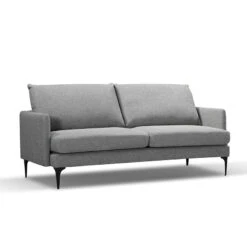 HARLOW 3 Seater Sofa - Grey(Harlow 3 Seater Sofa Dark Grey)
