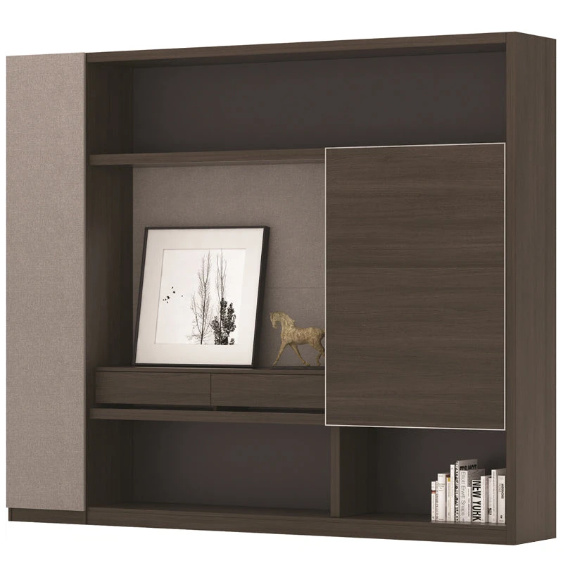 Carter Display Cabinet 2.4M - Coffee & Grey(Carter Display Cabinet 240 X 200cm Coffee Charcoal) 5 Carter Display Cabinet 2.4M - Coffee & Grey(Carter Display Cabinet 240 X 200cm Coffee Charcoal) - Image 3