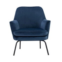 LUCIAN Lounge Chair - Blue(Lucian Lounge Chair Jungle Green) -Modern Furniture 231196 A800