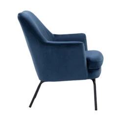LUCIAN Lounge Chair - Blue(Lucian Lounge Chair Jungle Green) -Modern Furniture 231196 B800