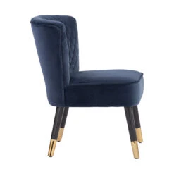 NALANIE Lounge Chair - Navy(Nalanie Lounge Chair Navy) -Modern Furniture 231224 B800