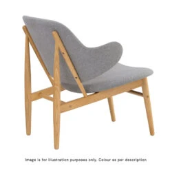 VERONIC Lounge Chair - Teal & Natural(Veronic Lounge Chair Teal Natural) -Modern Furniture 231246 BVGeneral2800