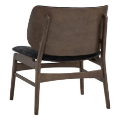 HEATH Lounge Chair - Walnut & Charcoal(Heath Lounge Chair Walnut Charcoal) -Modern Furniture 231325 BV 1000