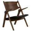 CAMRY Lounge Chair - Walnut & Black(Camry Lounge Chair Walnut) -Modern Furniture 231327.main 1000