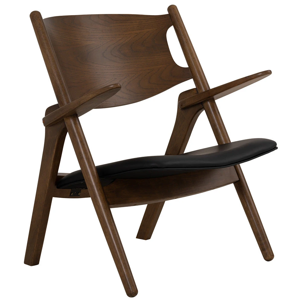 CAMRY Lounge Chair - Walnut & Black(Camry Lounge Chair Walnut) 3 CAMRY Lounge Chair - Walnut & Black(Camry Lounge Chair Walnut)