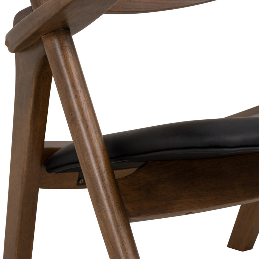 CAMRY Lounge Chair - Walnut & Black(Camry Lounge Chair Walnut) 9 CAMRY Lounge Chair - Walnut & Black(Camry Lounge Chair Walnut) - Image 7