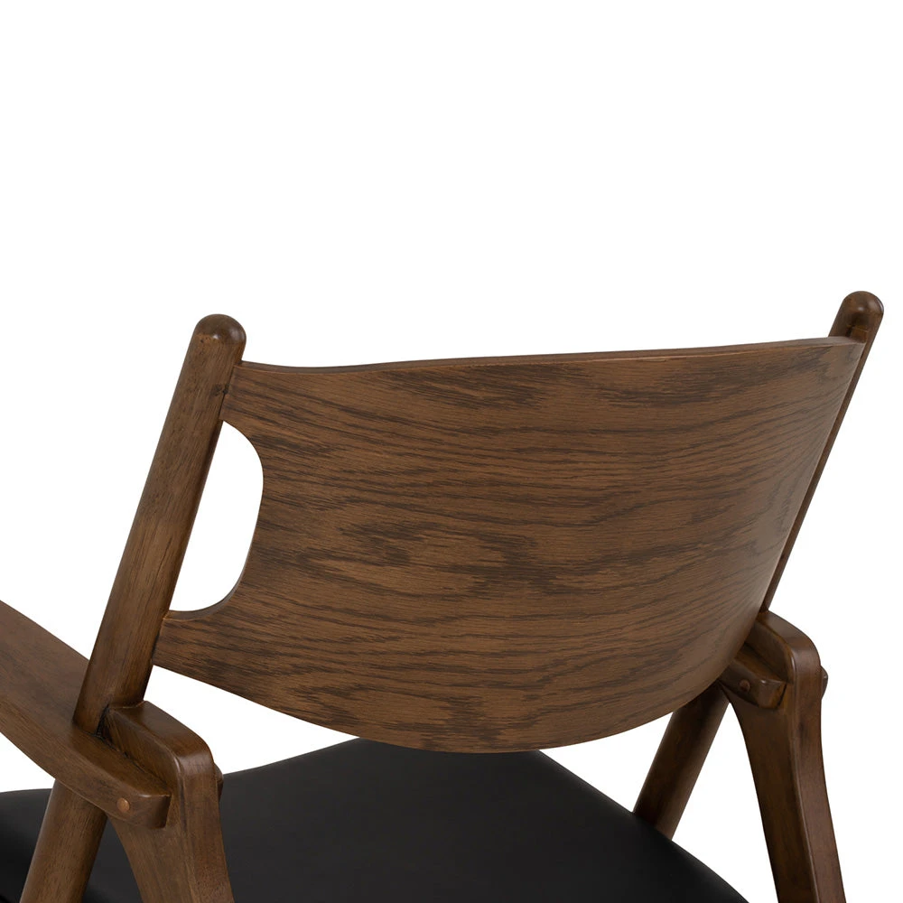 CAMRY Lounge Chair - Walnut & Black(Camry Lounge Chair Walnut) 17 CAMRY Lounge Chair - Walnut & Black(Camry Lounge Chair Walnut) - Image 15