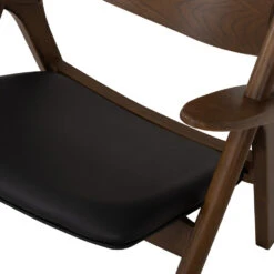 CAMRY Lounge Chair - Walnut & Black(Camry Lounge Chair Walnut) 25 CAMRY Lounge Chair - Walnut & Black(Camry Lounge Chair Walnut) -Modern Furniture 231327 D4 1000