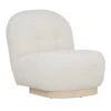HELIA Boucle Lounge Chair - Off White(Helia Boucle Lounge Chair Off White) -Modern Furniture 231365 1000