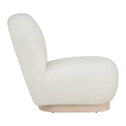 HELIA Boucle Lounge Chair - Off White(Helia Boucle Lounge Chair Off White) -Modern Furniture 231365 B 1000
