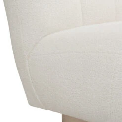 HELIA Boucle Lounge Chair - Off White(Helia Boucle Lounge Chair Off White) -Modern Furniture 231365 D 1000